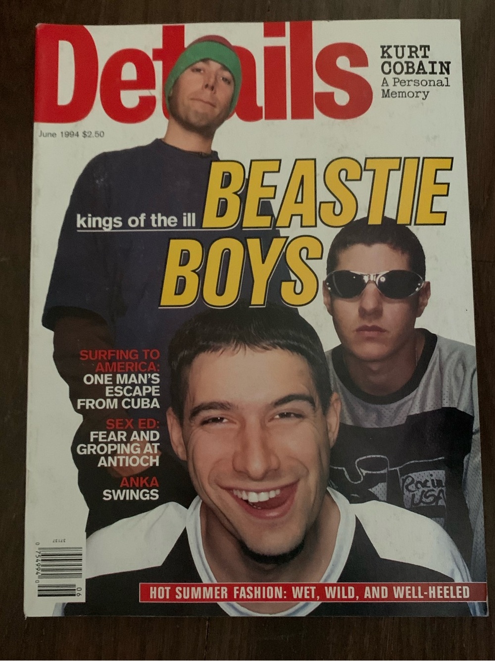 Details vintage magazine from June 1994